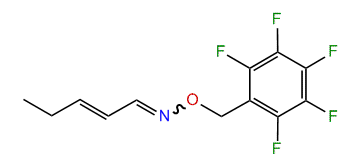 (E)-2-Pentenal o-(2,3,4,5,6-pentafluorobenzyl)-oxime